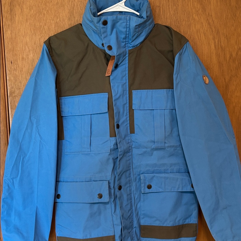 Fjallraven Blue and Tan Jacket No. 67